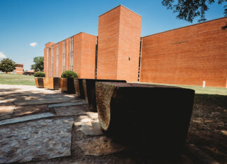 New Sculpture Graces Landscape at Arkansas Tech Julie Benda Sculpture at ATU 2024