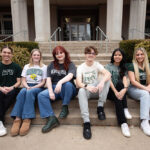 Current ATU Students: Have You Registered for Fall? ATU Students Outside Ross Pendergraft Library and Technology Center 2024