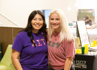 Alpha Sigma Tau Bestows Awards Upon ATU Chapter Alpha Sigma Tau at Meet the Greeks 2023