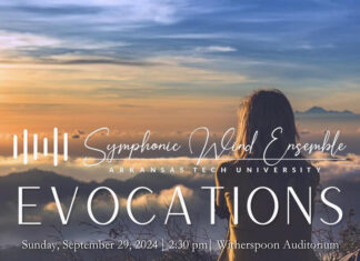 ATU SWE to Make 2024-25 Debut Sunday Evocations Poster Fall 2024