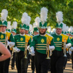 ATU Band Member for a Day ATU Marching Band Action Photo Fall 2024