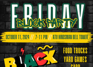 ATU Black Alumni Reunion Planned for Homecoming Black Alumni Reunion Block Party Flyer 2024
