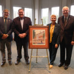 RPL at 25: Arkansas Tech Observes a Silver Anniversary Dr. Russell Jones_Dr. Robert Charles Brown_Jayne Jones_Major General William E. Harmon RPL 25th Anniversary 10-30-2024