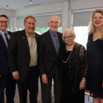 ATU Honors Alumnus With School of Business Naming Jason Geiken_Dr. Russell Jones_LeMoyne Smith_Jawanda Smith_Tracy Cole 10-24-2024