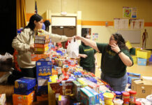 ATU Community Collecting Food for Local Children