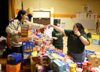 ATU Community Collecting Food for Local Children