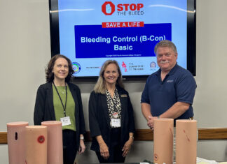 ATU Nursing Helps Spread the Word on Stop the Bleed ATU and Saint Mary's Stop the Bleed Fall 2024