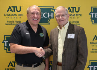 Anders Endowed Music Fund Established at ATU Dr. Russell Jones and Andy Anders November 2024