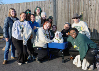 More Than 250 ATU Students Give Back to Community Green and Gold Give Back 2024
