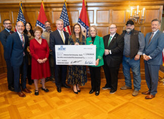 ATU-Ozark Earns $2.75 Million in HIRED Grant Funding ATU-Ozark HIRED Grant Check Presentation 12-19-2024