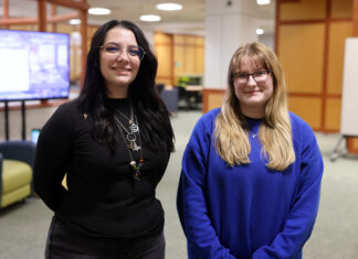 Arkansas Tech Students Earn Statewide SURF Grants Emily Stolp and Hannah Cherb