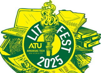 Lit Fest Planned for Friday at Arkansas Tech Lit Fest Logo 2025