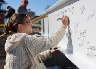 ATU Celebrates Ferguson Student Union Topping Out Evelyn West Ferguson Student Union Topping Out Ceremony 1-14-2025