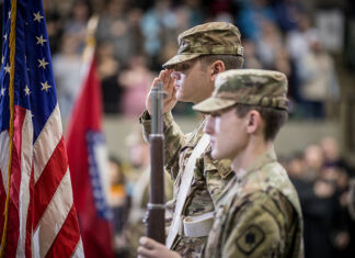 ATU Ranked Among Nation’s Best in Serving Veterans 2024 ATU Commencement Color Guard