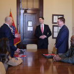 Members of ATU Community Visit U.S. Capitol Arkansas SHAPE Delegation and Senator Tom Cotton February 2025