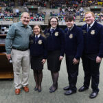 FFA Day Reflective of ATU’s Commitment to Agriculture Dr. Russell Jones and FFA State Officers 3-13-2025