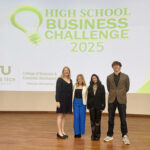 Lakeside Students Prevail in ATU Business Challenge 2025 ATU High School Business Challenge Tracy Cole_Madelyn Disney_Rachel Hugentobler_Maddex Ritter