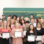 ATU-Ozark Inducts Students Into Honor Society ATU-Ozark NTHS 2025 Inductees Group Shot