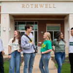 Carnegie Names ATU an Opportunity University ATU Students Outside Rothwell Hall