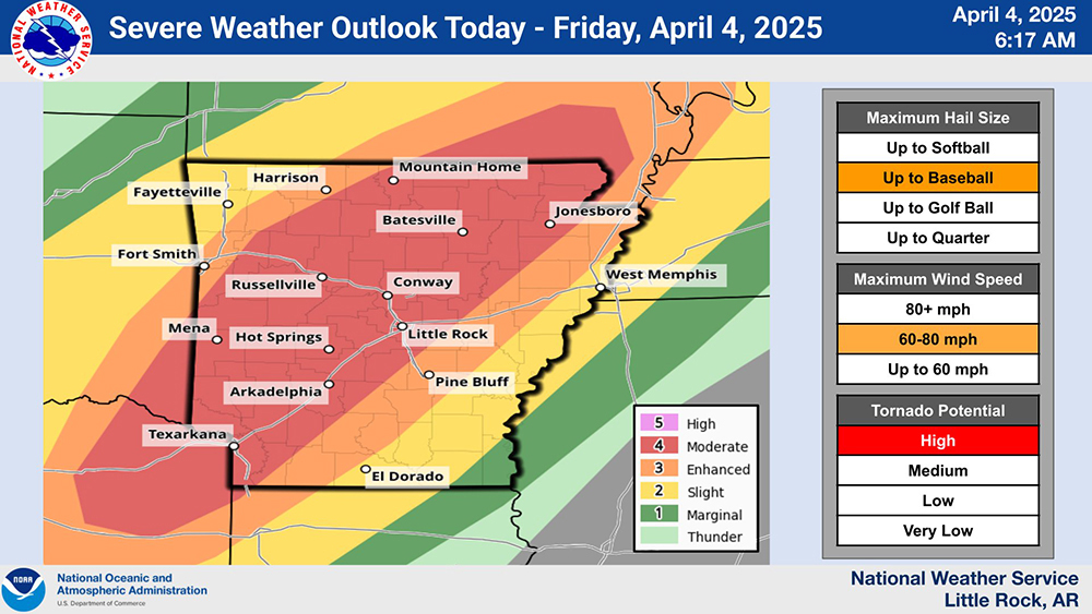 Tornado Threat 4-4-2025 Tornado Threat 4-4-2025