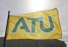 Holiday Break Schedule at Arkansas Tech University ATU Flag 2025