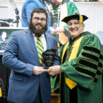 Hendrix Receives 2025 Jim Ed McGee Award Cole Hendrix and Dr. Russell Jones 5-10-2025