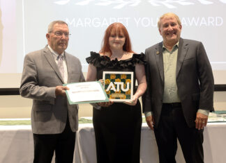 2025 Young Award Winner: Elli White Dr. Robert A. Young Jr._Elli White_Dr. Russell Jones