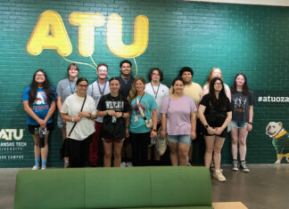 ATU Upward Bound Helps Students Prepare for College ATU Upward Bound Students at ATU-Ozark June 2025 01