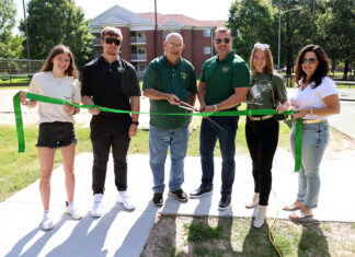 Clary Pickleball Courts Dedicated at Arkansas Tech Clary Pickleball Courts Dedication 6-27-2025 Ribbon Cutting