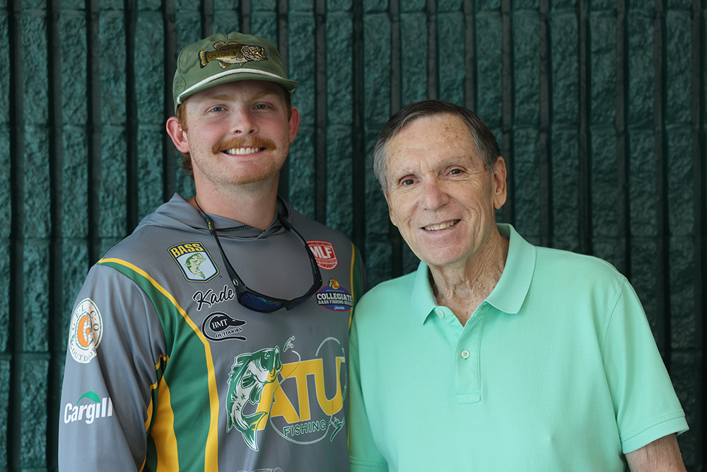 Gift to ATU Fishing Club August 2025 Kade Ratcliff and Truman Pew Gift to ATU Fishing Club August 2025 Kade Ratcliff and Truman Pew