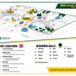 Arkansas Tech Publishes Map for Move-In Day 2025 Move-In Day Campus Map 2025