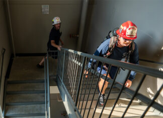 9/11 Memorial Stair Climb Thursday at Arkansas Tech ATU 9-11 Memorial Stair Climb 2024 File Photo