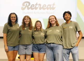 SAB Executive Board Brings the Fun to Arkansas Tech ATU Student Activities Board Executive Board Fall 2025