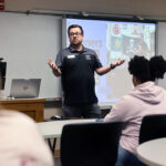 Future Math Teachers Learn From Current Practitioner Jon Sumners at ATU 9-8-2025