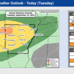 Severe Weather Alert Day: Tuesday, Sept. 23 Severe Weather 9-23-2025
