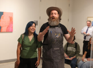 Reception Held for Exhibit at Norman Hall Art Gallery The Harrington Collection Reception 7