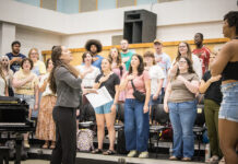 Choir Concert March 3 at Arkansas Tech ATU Choir Rehearsal Fall 2025