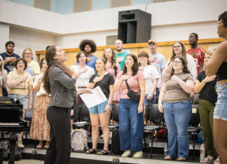 Choir Concert Sunday Afternoon at Arkansas Tech ATU Choir Rehearsal Fall 2025