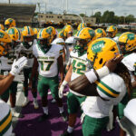 Tech Tidbits: HSU Poses Challenge for Wonder Boys ATU Pre-Game Huddle 10-18-2025