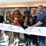 Harrington’s “Arkansas As Home” Dedicated at Airport Arkansas As Home Ribbon Cutting Neal Harrington 10-23-2025