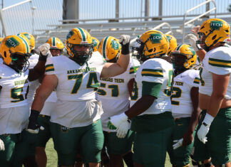 Tech Tidbits: Wonder Boys Face Muleriders Saturday Arkansas Tech Linemen 10-11-2025