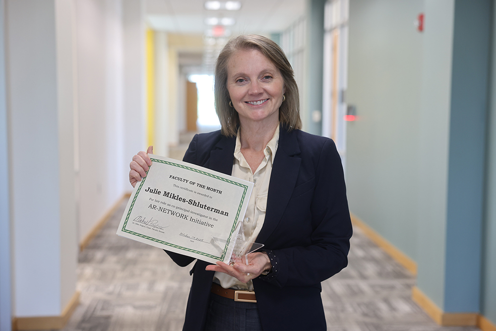 Dr. Julie Mikles-Schluterman ATU Faculty Member of the Month October 2025 Dr. Julie Mikles-Schluterman ATU Faculty Member of the Month October 2025