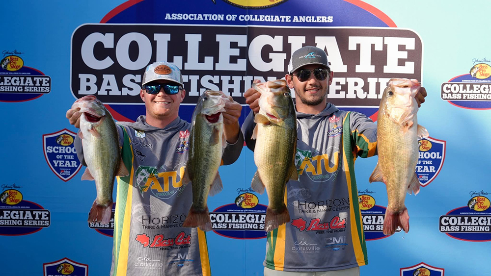 John Foster Case and Mat Higby 2025 AFTCO Collegiate Bass Open John Foster Case and Mat Higby 2025 AFTCO Collegiate Bass Open