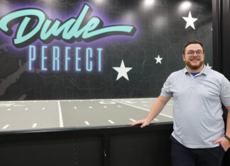 Authentic Dude: Westbrook Joins Dude Perfect Team Patrick Westbrook Dude Perfect 7-7-2025