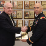 ATU Inducts White Into U.S. Army ROTC Hall of Honor Stephen White and Julio Standridge 10-25-2025