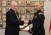 ATU Inducts White Into U.S. Army ROTC Hall of Honor Stephen White and Julio Standridge 10-25-2025