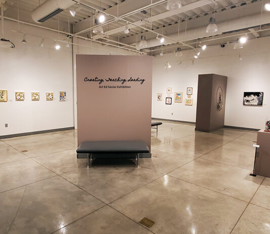 ATU Art Education Senior Show on Exhibit ATU Senior Art Education Exhibition Fall 2025