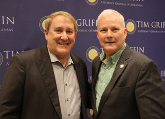 Griffin Brings One Pill Can Kill Message to ATU Dr. Russell Jones and Attorney General Tim Griffin 11-17-2025