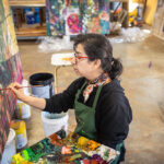 “Layers of Becoming” Premiere Reception Elham Bayati ATU Artist in Residence Fall 2025