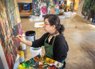 Reception for ATU Artist in Residence December 2 Elham Bayati ATU Artist in Residence Fall 2025